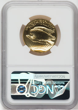 2009 Ultra High Relief Gold Double Eagle NGC MS70PL Ron Harrigal Signed