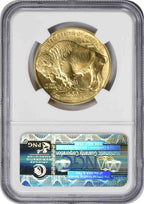 2009 $50 One-Ounce Gold Buffalo ER NGC MS70