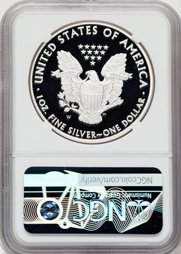 2010-W American Silver Eagle NGC PF70 Ultra Cameo Ron Harrigal Signed