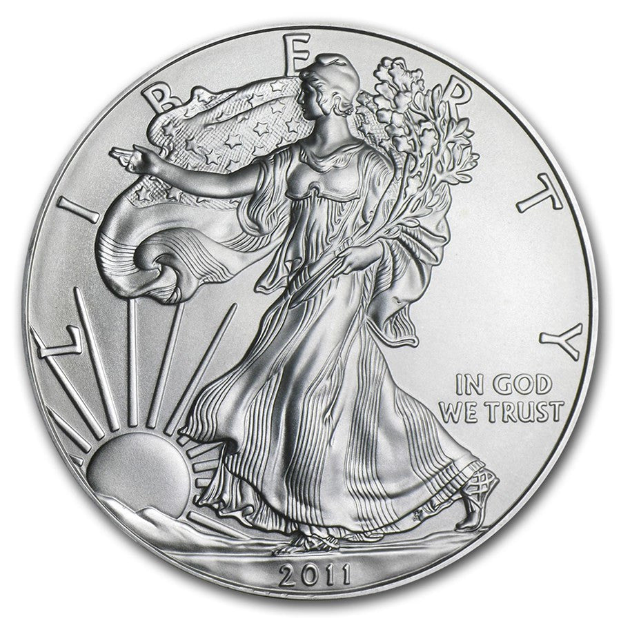 2011 1 oz American Silver Eagle Coin BU