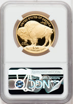 2012-W $50 Gold Buffalo NGC PF70 UCAM Ron Harrigal Signed
