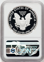 2013-W American Silver Eagle NGC PF70 Ultra Cameo Ron Harrigal Signed