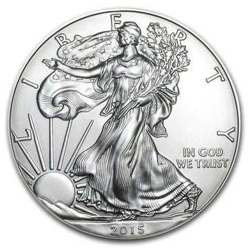 2015 1 oz American Silver Eagle Coin BU