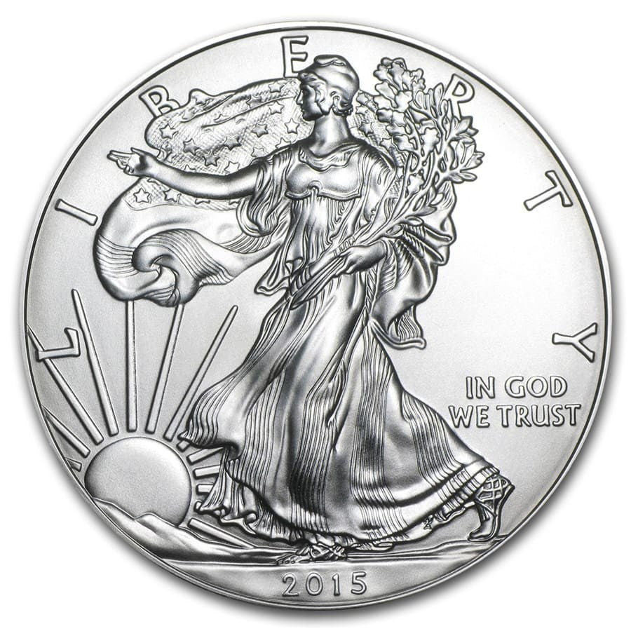 2015 1 oz American Silver Eagle Coin BU