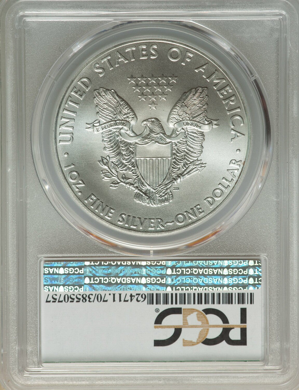 2015-P Silver Eagle PCGS MS69  Low Mintage Philadelphia Mint Label
