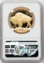2015-W $50 Gold Buffalo .9999 NGC PF70 UCAM Ron Harrigal Signed