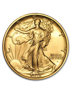 2016-W US Gold Walking Liberty Half Dollar (1/2 oz) 50C w/OGP