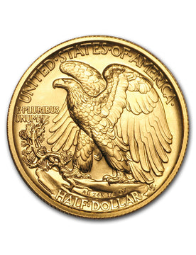 2016-W US Gold Walking Liberty Half Dollar (1/2 oz) 50C w/OGP