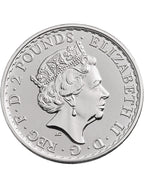 2018 1 oz British Silver Britannia Coin