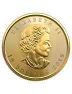 2019 1/4 oz Canadian Gold Maple Leaf Coin