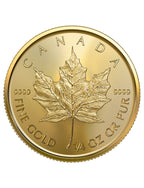 2019 1/4 oz Canadian Gold Maple Leaf Coin