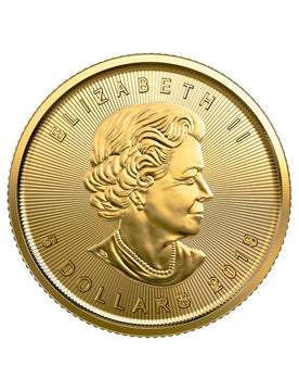 2019 1/10 oz Canadian Gold Maple Leaf Coin