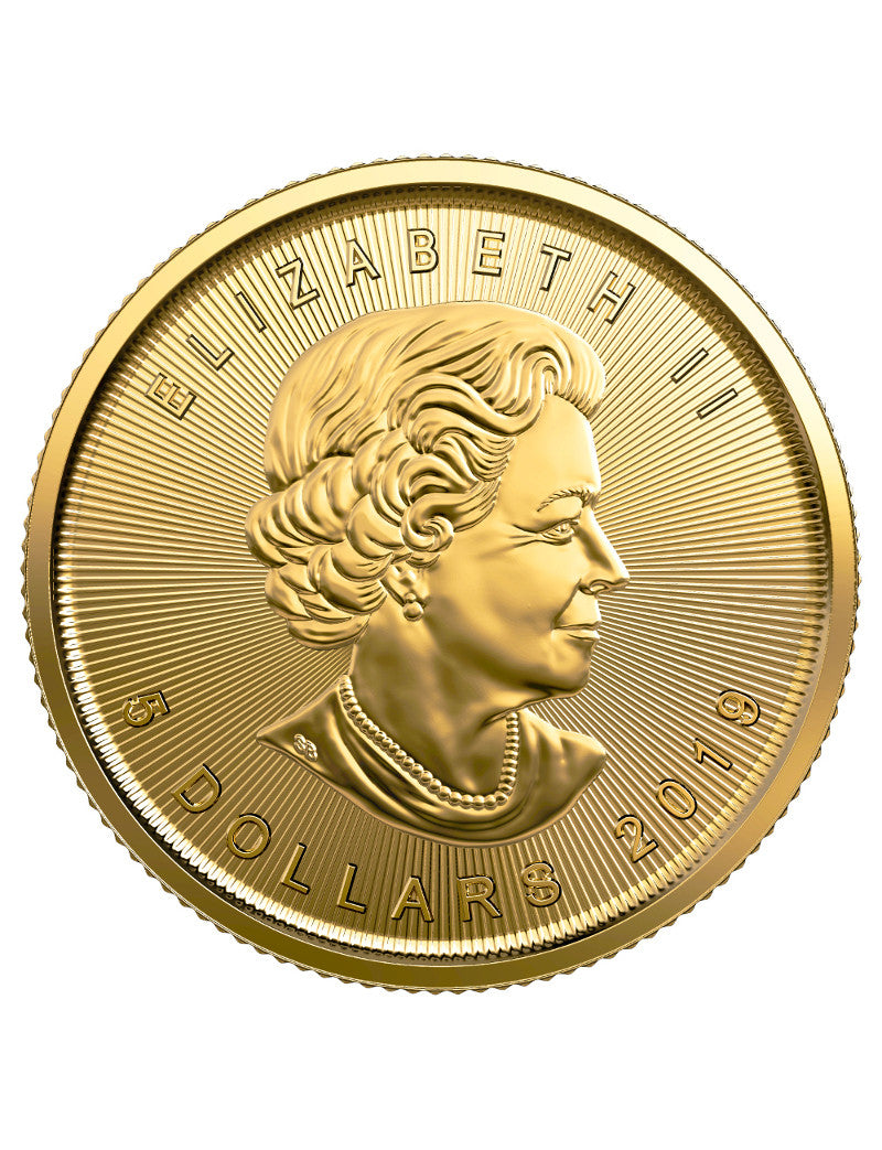 2019 1/10 oz Canadian Gold Maple Leaf Coin