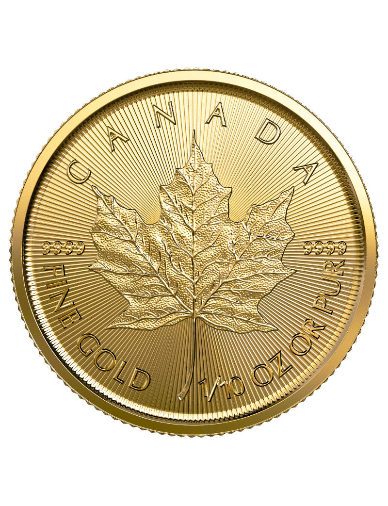 2019 1/10 oz Canadian Gold Maple Leaf Coin