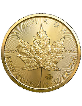 1 oz Canadian Gold Maple Leaf Coin