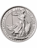 2019 1 oz British Silver Britannia Coin