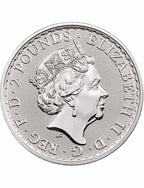 2019 1 oz British Silver Britannia Coin