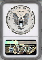 2019-S Enhanced Reverse Proof Silver Eagle First Releases NGC PF70  W/COA