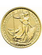 2019 1 oz British Gold Britannia Coin
