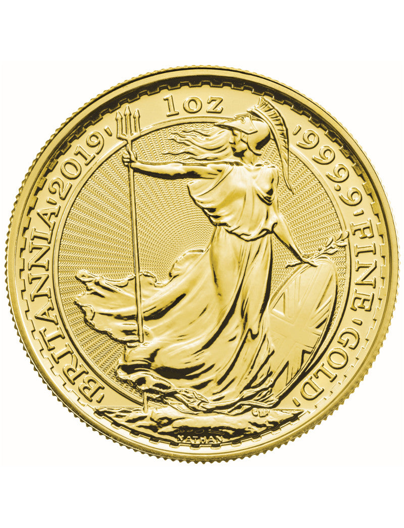 2019 1 oz British Gold Britannia Coin