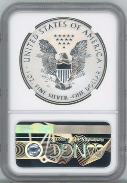 2019-S Enhanced Reverse Proof Silver Eagle ER NGC PF70 Anna Cabral Signed