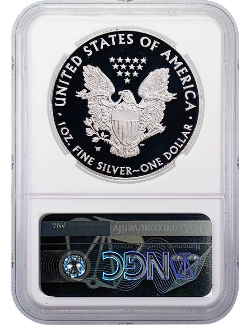 2020-W American Silver Eagle v75 WWII NCG PR70DCAM | LCR Coin