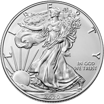 2020 1 oz American Silver Eagle Coin BU