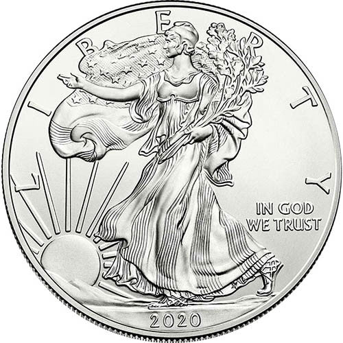 2020 American Silver Eagle Monster Box (500 Coins)