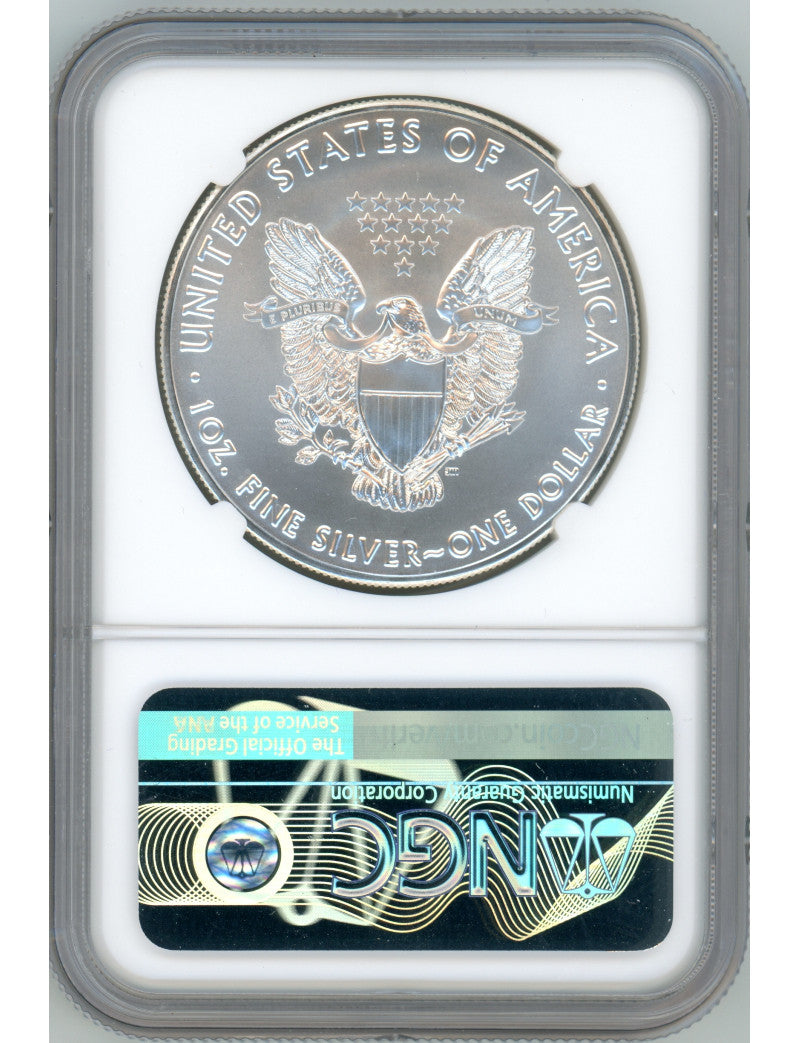 2020 American Silver Eagle NGC MS70 Don Everhart Signed