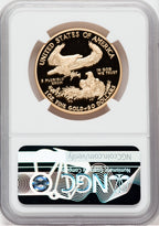2020-W End of WWII 75th Annv $50 1 Oz Gold Eagle V75 NGC PF70 One of 1945 Struck Harrigal Signed