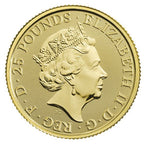 2021 1/4 oz Queen's Beasts Gold Coin The White Greyhound
