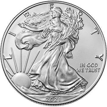2021 1 oz Type 1 American .999 Silver Eagle Coin