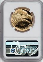 2021 W Gold American Liberty Series High Relief NGC PF70 Harrigal