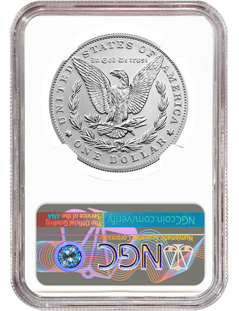 2021-O $1 Morgan Dollar New Orleans Privy Mark FDI NGC MS70