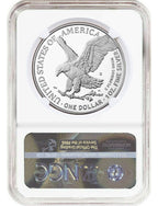 2021-S Silver Eagle T-2 NGC PF69 Ultra Cameo 35th Anniversary Label