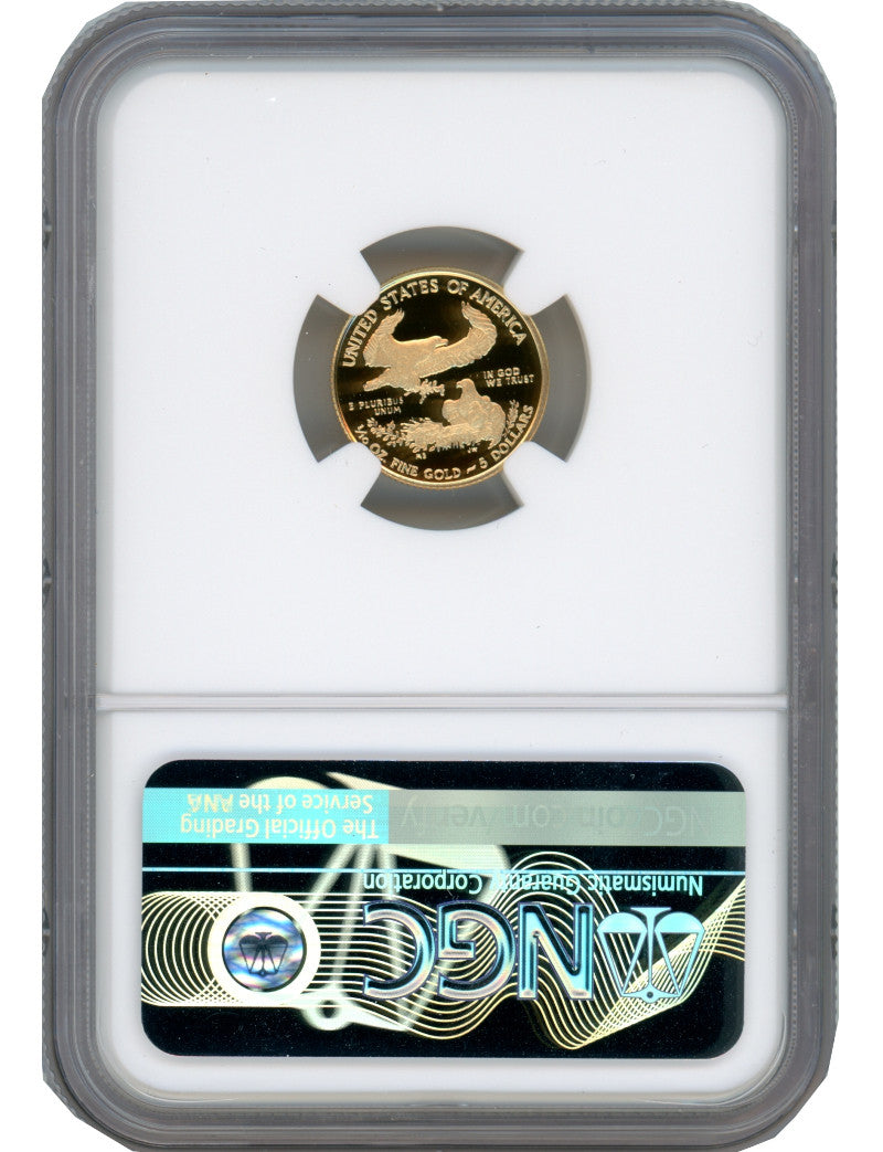 2021-W Type One 4 Coin American Gold Eagle Set NGC PF70UCAM Mercanti Signed