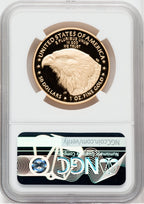 2022 W $50 American Gold Eagle First Day of Issue NGC PF70UCAM Ron Harrigal Signed