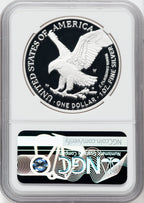 2021 W T2 American Silver Eagle 2022 US Mint DC Releases NGC PF70UCAM Ron Harrigal Signed