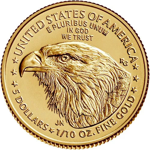 2022 1/10 oz American Gold Eagle Coin BU