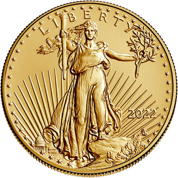 2022 1/2 oz American Gold Eagle Coin BU