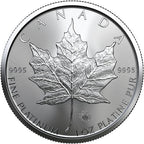 2022 1 oz Canadian Platinum Maple Leaf Coin BU