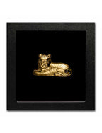 2022 Mongolia 1 oz Silver Gold Gilded Lunar Charming Tiger
