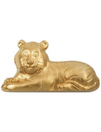 2022 Mongolia 1 oz Silver Gold Gilded Lunar Charming Tiger