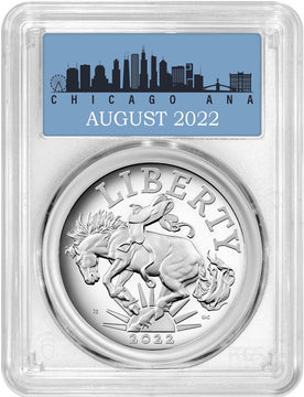 2022-P Proof American Liberty ANA Silver Medal FDI PCGS PR70DCAM