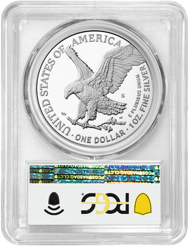 2022-S Proof Silver Eagle Advanced Release PCGS PR70