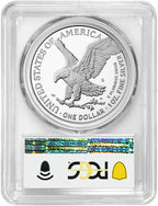 2022-S Proof Silver Eagle Advanced Release PCGS PR70