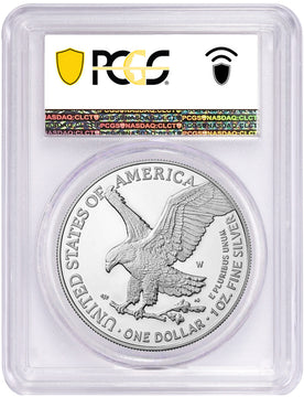 2022-W Silver Eagle Advanced Release PCGS PR70DCAM