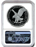 2022-W Silver Eagle Advanced Releases NGC PF70 Michael Gaudioso Signed