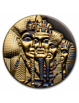 2022 Niue 2 oz Silver Antique Missing Treasures King Tut's Tomb