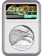 2022-P Proof American Liberty Silver Medal ANA Label NGC PF70